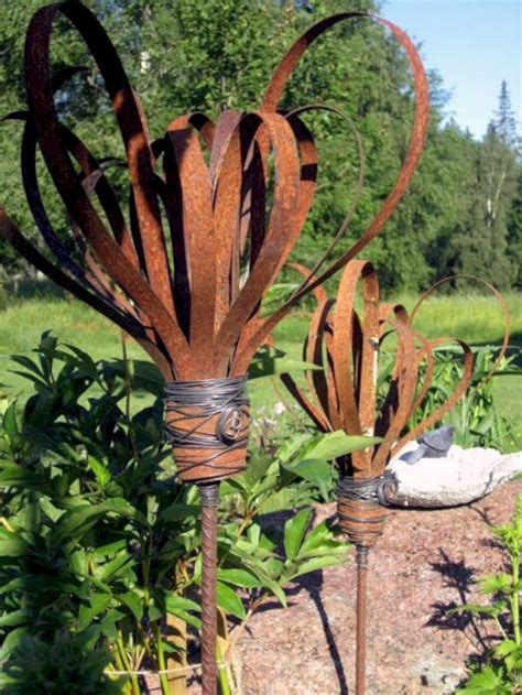 etsy yard art|decorative metal yard art.